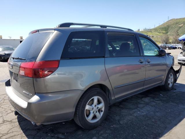 5TDZA23CX5S296350 - 2005 TOYOTA SIENNA CE GRAY photo 3