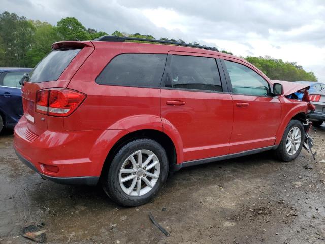 3C4PDCBB3ET180684 - 2014 DODGE JOURNEY SXT RED photo 3