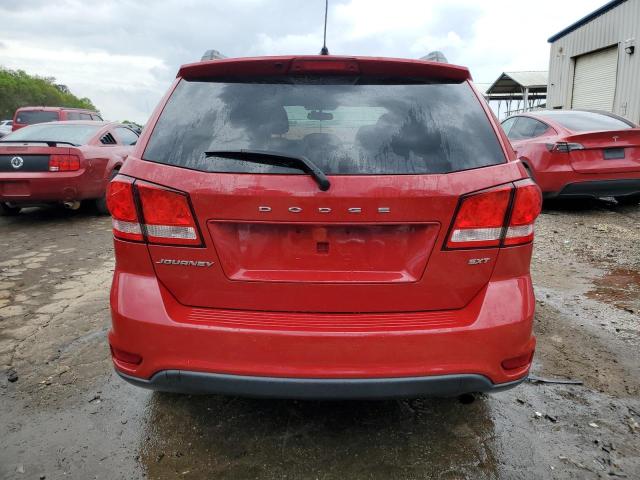 3C4PDCBB3ET180684 - 2014 DODGE JOURNEY SXT RED photo 6