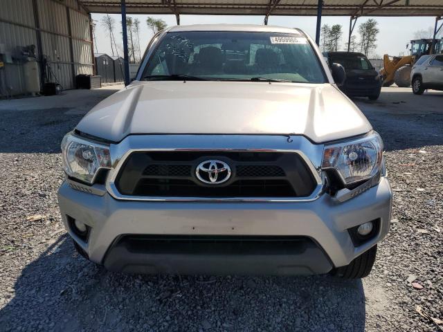 5TFJU4GN3FX086437 - 2015 TOYOTA TACOMA DOUBLE CAB PRERUNNER SILVER photo 5