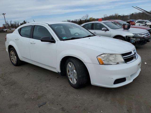 1C3CDZAB2DN540940 - 2013 DODGE AVENGER SE WHITE photo 4