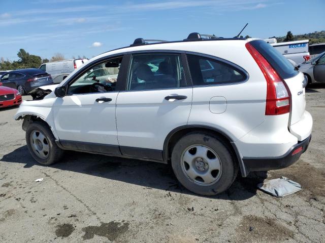 5J6RE38369L024219 - 2009 HONDA CR-V LX WHITE photo 2