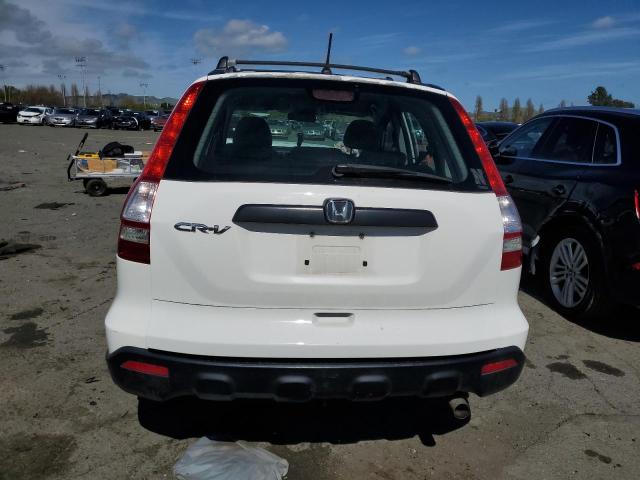 5J6RE38369L024219 - 2009 HONDA CR-V LX WHITE photo 6