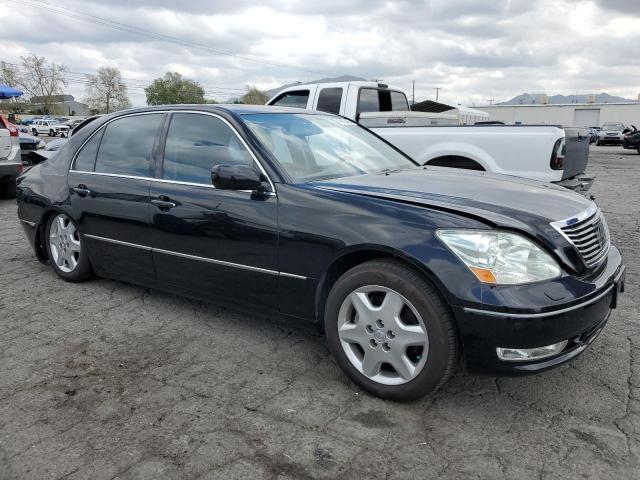 JTHBN36F465044343 - 2006 LEXUS LS 430 BLACK photo 4