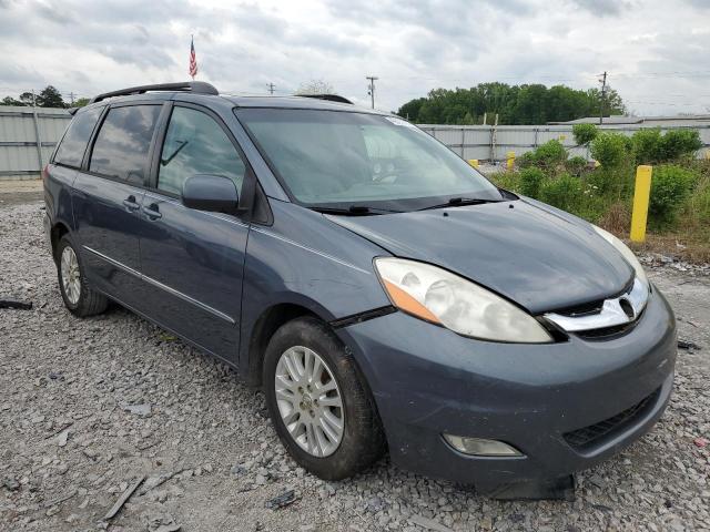 5TDZK22C48S110143 - 2008 TOYOTA SIENNA XLE BLUE photo 4