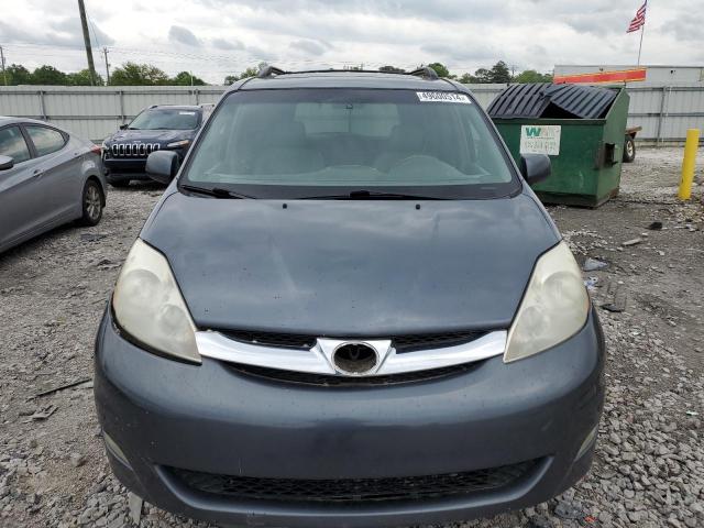 5TDZK22C48S110143 - 2008 TOYOTA SIENNA XLE BLUE photo 5