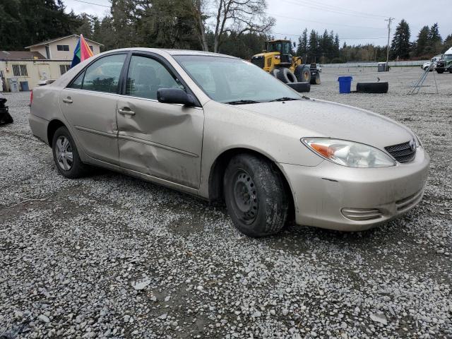 JTDBE32K540267554 - 2004 TOYOTA CAMRY LE TAN photo 4