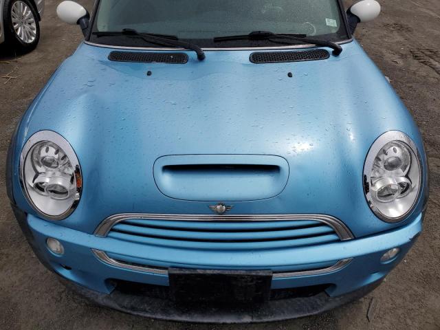 WMWRE33423TD73519 - 2003 MINI COOPER S BLUE photo 11