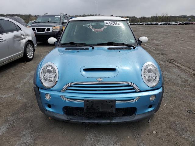 WMWRE33423TD73519 - 2003 MINI COOPER S BLUE photo 5