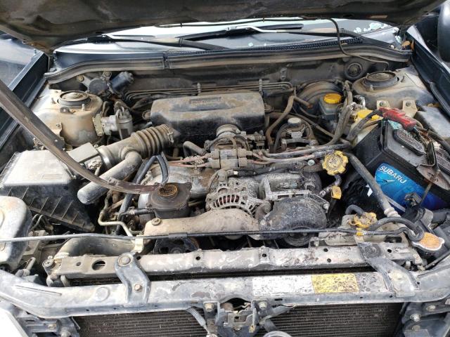 JF1SF6558WH702176 - 1998 SUBARU FORESTER S BLACK photo 11