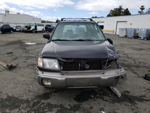 JF1SF6558WH702176 - 1998 SUBARU FORESTER S BLACK photo 5