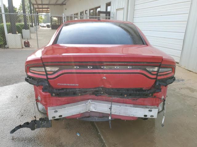 2C3CDXBG3GH103136 - 2016 DODGE CHARGER SE RED photo 6