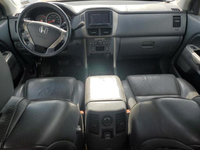 2HKYF18517H503430 - 2007 HONDA PILOT EXL SILVER photo 8