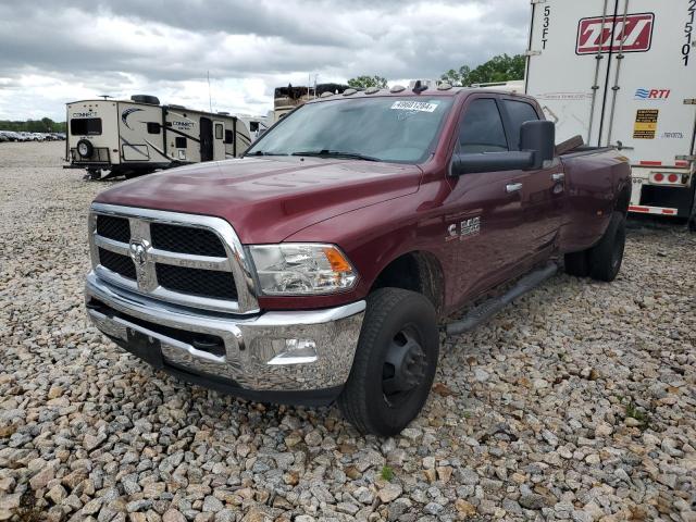 3C63RRHL8JG322332 - 2018 RAM 3500 SLT BURGUNDY photo 2