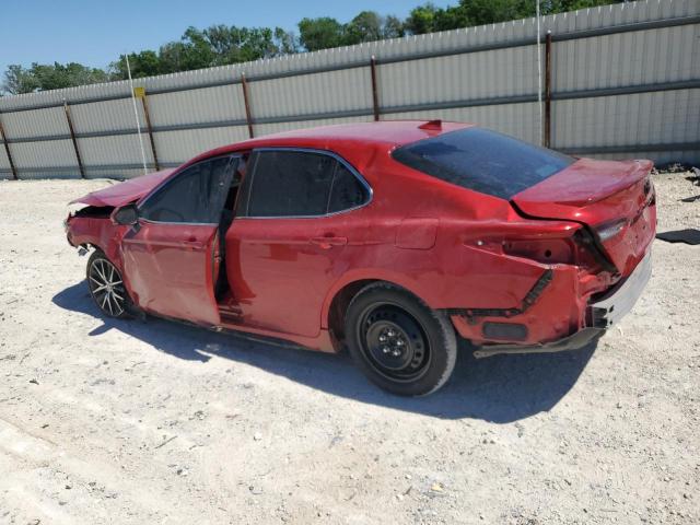 4T1G11AK6RU210394 - 2024 TOYOTA CAMRY SE NIGHT SHADE RED photo 2