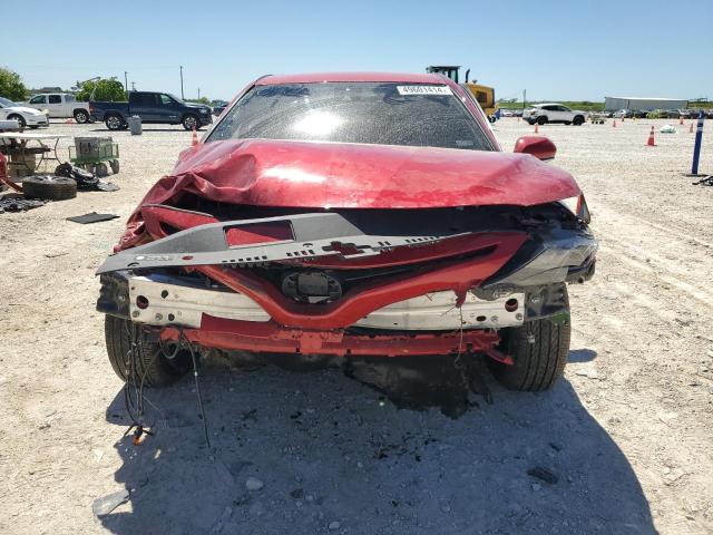 4T1G11AK6RU210394 - 2024 TOYOTA CAMRY SE NIGHT SHADE RED photo 5