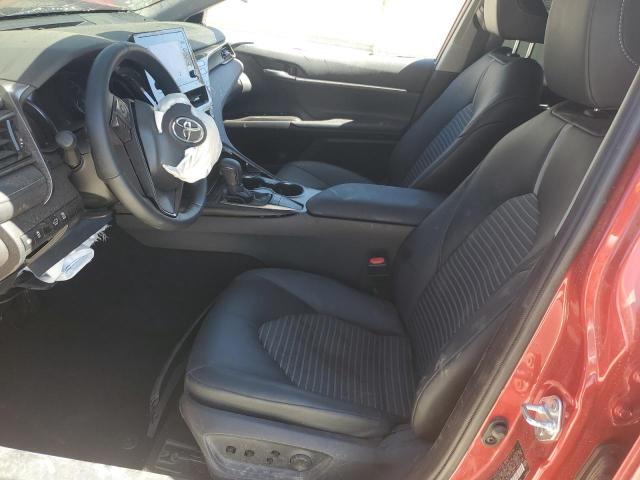 4T1G11AK6RU210394 - 2024 TOYOTA CAMRY SE NIGHT SHADE RED photo 7