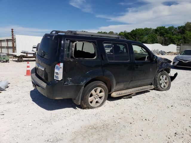 5N1AR1NNXBC635468 - 2011 NISSAN PATHFINDER S BLACK photo 3