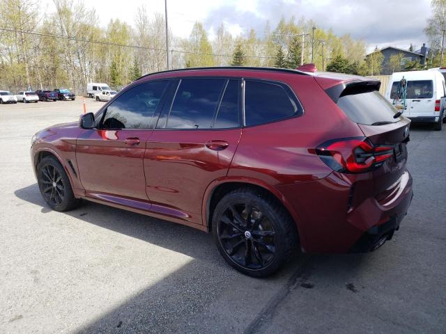 5UX53DP02R9U71035 - 2024 BMW X3 XDRIVE30I BURGUNDY photo 2