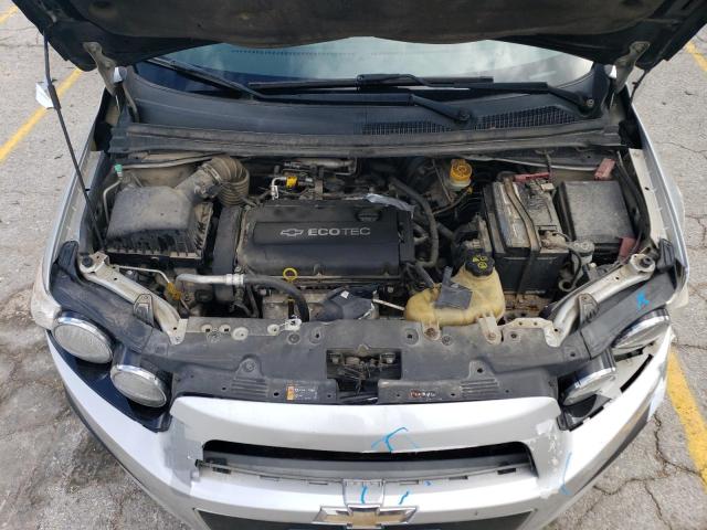 1G1JB6SH8C4146933 - 2012 CHEVROLET SONIC LS SILVER photo 11