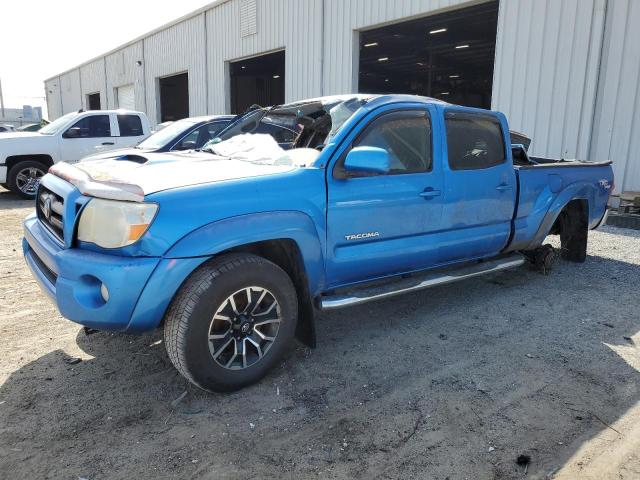 5TEKU72N66Z154297 - 2006 TOYOTA TACOMA DOUBLE CAB PRERUNNER LONG BED BLUE photo 1