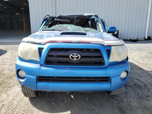 5TEKU72N66Z154297 - 2006 TOYOTA TACOMA DOUBLE CAB PRERUNNER LONG BED BLUE photo 5