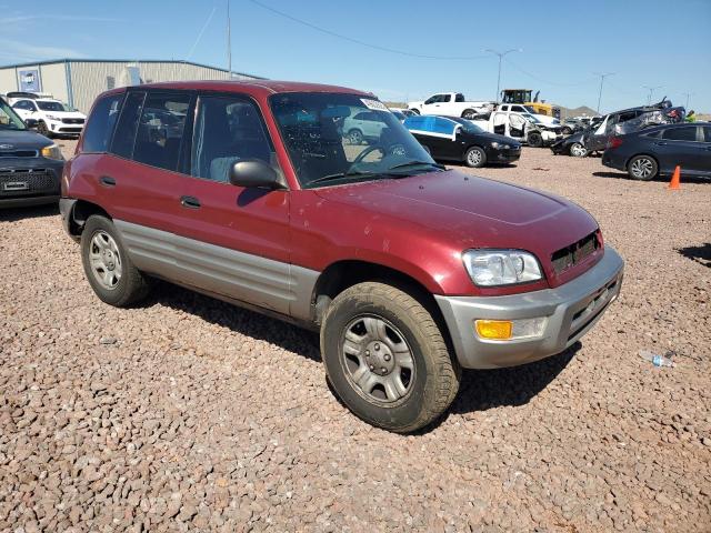 JT3GP10V4Y0046734 - 2000 TOYOTA RAV4 RED photo 4