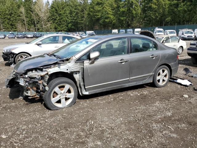 2HGFA16848H300689 - 2008 HONDA CIVIC EX GRAY photo 1