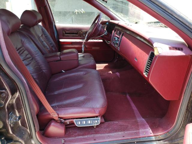1G6DW5275PR707207 - 1993 CADILLAC FLEETWOOD CHASSIS MAROON photo 5