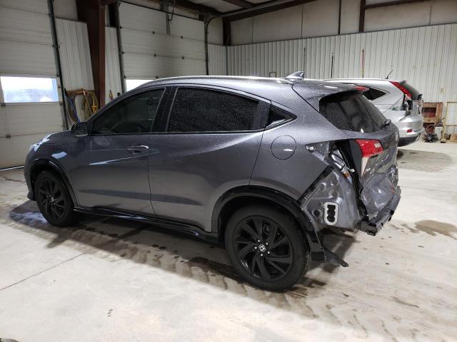 3CZRU6H16NM724740 - 2022 HONDA HR-V SPORT GRAY photo 2