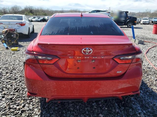 4T1G11AK3PU097758 - 2023 TOYOTA CAMRY SE NIGHT SHADE RED photo 6