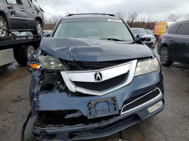 2HNYD2H67BH539431 - 2011 ACURA MDX TECHNOLOGY BLUE photo 5