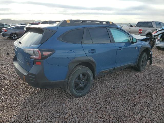 4S4BTGSD5N3107281 - 2022 SUBARU OUTBACK WILDERNESS BLUE photo 3