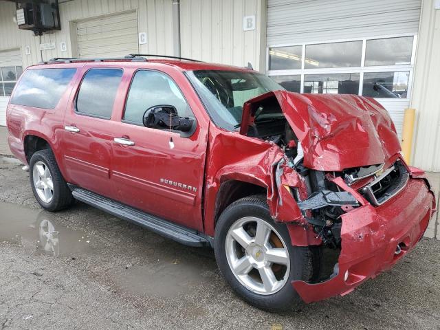 1GNSKHE70DR324808 - 2013 CHEVROLET SUBURBAN K1500 LS RED photo 4