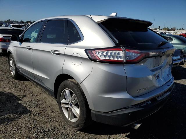 2FMPK3J93JBB19339 - 2018 FORD EDGE SEL SILVER photo 2