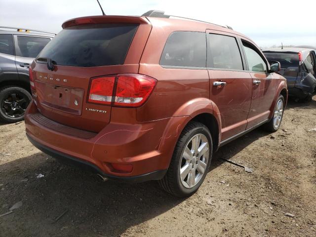 3C4PDCDG3ET287517 - 2014 DODGE JOURNEY LIMITED ORANGE photo 3