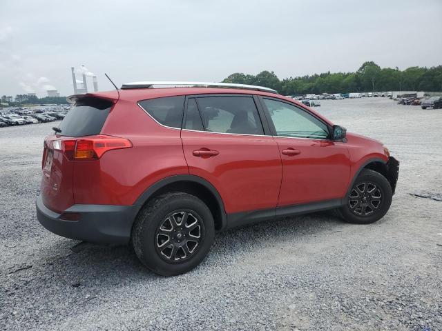 2T3BFREV7FW273795 - 2015 TOYOTA RAV4 LE BURGUNDY photo 3