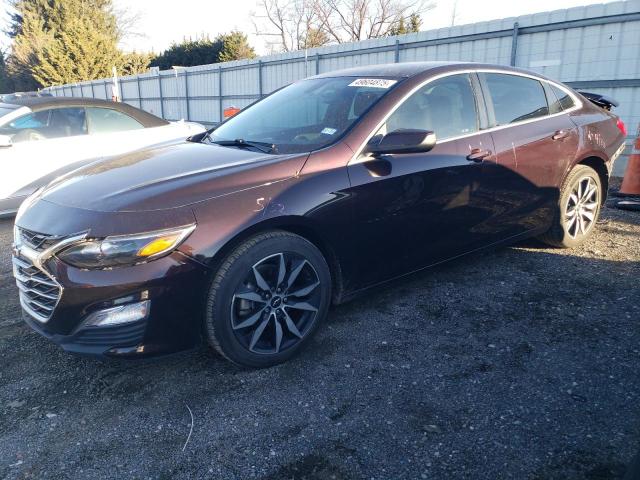 1G1ZG5ST7LF119570 - 2020 CHEVROLET MALIBU RS 栗色 照片 1