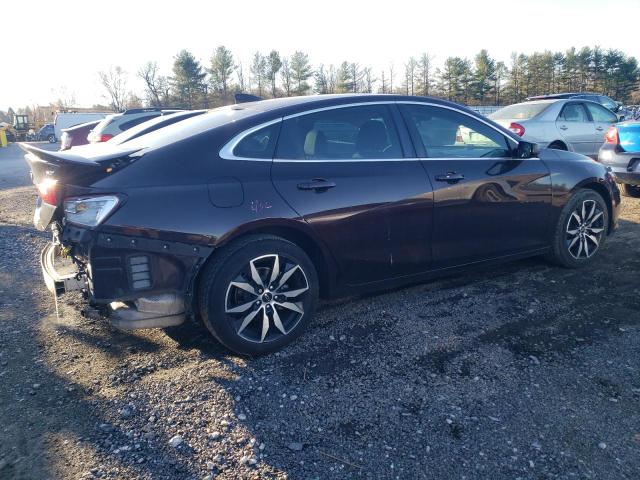 1G1ZG5ST7LF119570 - 2020 CHEVROLET MALIBU RS 栗色 照片 3