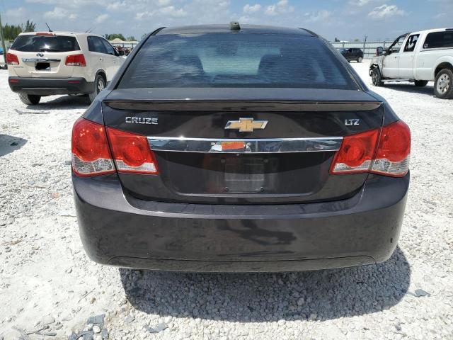 1G1PG5SBXF7161406 - 2015 CHEVROLET CRUZE LTZ BLACK photo 6