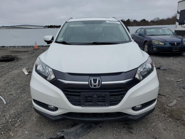 3CZRU6H7XGM735487 - 2016 HONDA HR-V EXL WHITE photo 5