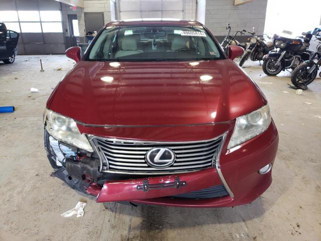 JTHBK1GG3D2005150 - 2013 LEXUS ES 350 RED photo 5