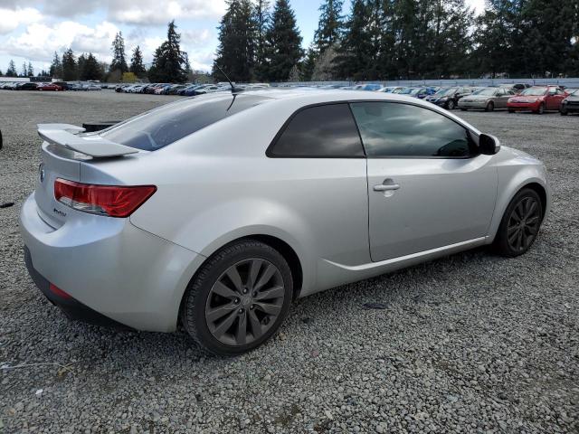 KNAFW6A31C5513394 - 2012 KIA FORTE SX SILVER photo 3