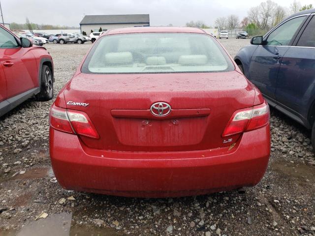4T1BE46K77U108463 - 2007 TOYOTA CAMRY CE 红色 照片 6