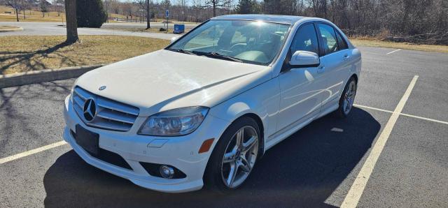 WDDGF87X99F343307 - 2009 MERCEDES-BENZ C 350 4MATIC WHITE photo 2