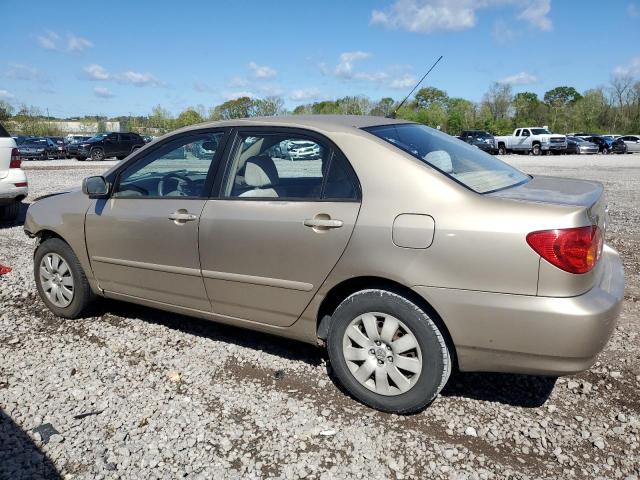 1NXBR32E14Z200372 - 2004 TOYOTA COROLLA CE TAN photo 2