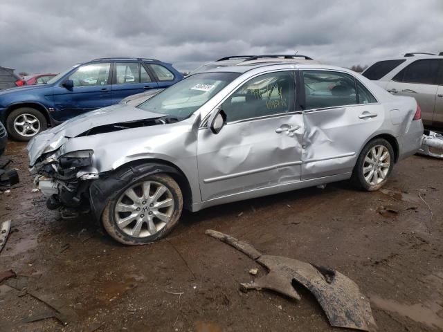 1HGCM66567A094379 - 2007 HONDA ACCORD EX SILVER photo 1