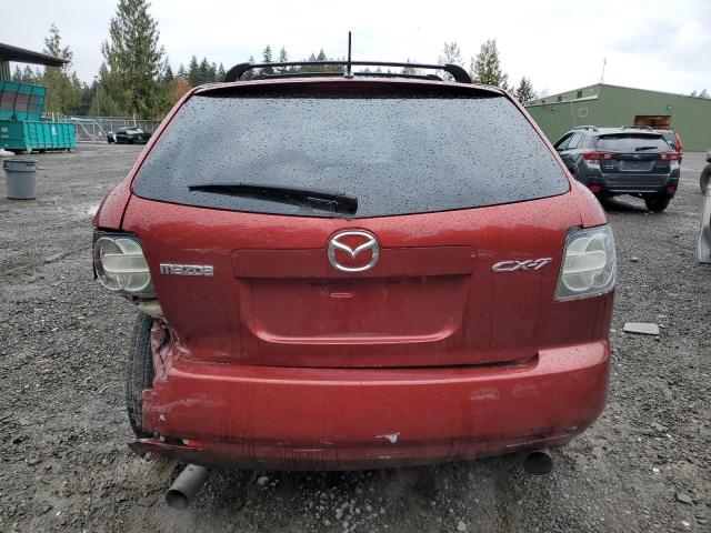 JM3ER29L270135602 - 2007 MAZDA CX-7 MAROON photo 6