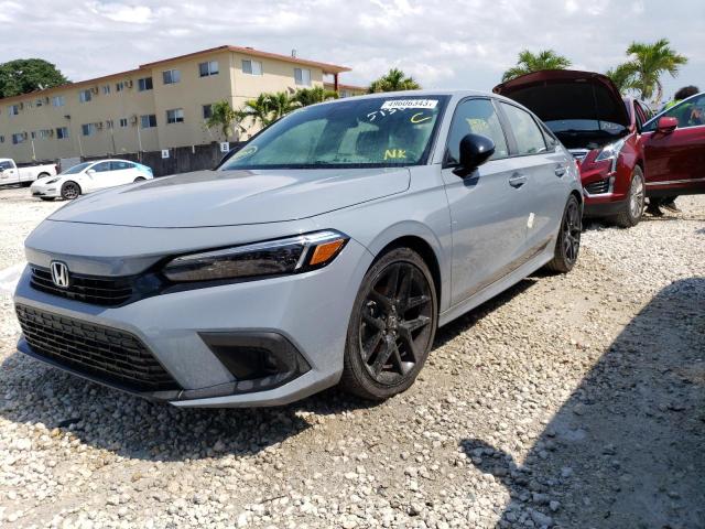 2HGFE2F55PH513035 - 2023 HONDA CIVIC SPORT 灰色 照片 1