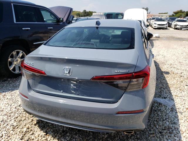 2HGFE2F55PH513035 - 2023 HONDA CIVIC SPORT 灰色 照片 6